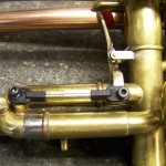 Trumpet Trigger Installation #2 Image of custom Trumpet work