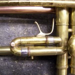 Trumpet Trigger Installation #2 Image of custom Trumpet work
