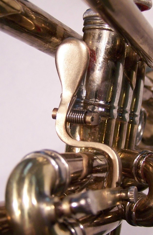 Image of custom work on a trumpet